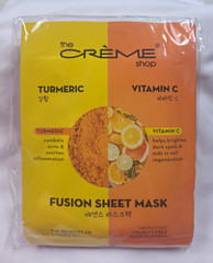 The Crème Shop Turmeric + Vitamin C Fusion Sheet Mask