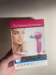 5 in 1 Deep Clean Face Skin Electric Facial Cleaner Care Brush Massager Scrubber
