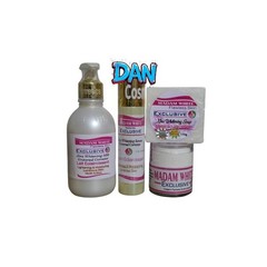 Evob 4pc. Madam-Whitte exclusive body lotion 1, face cream 1, serum 1, Bar 1