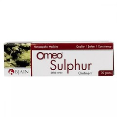 Bjain Omeo Sulphur Cream Skin Care Cream 25g ** Exp.2028 ** New With Box Pack