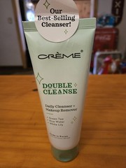 The Creme Shop Double Cleanse Daily Cleanser + Makeup Remover, Full Size, Sealed