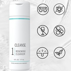 Proactiv Acne Renewing Cleanser, 60-Day Proactive 6oz Treatment Cleansing