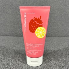 Ole Henriksen Strawberry Lemonade Smoothing Scrub 3 oz Pink AHA Sugar Exfoliant