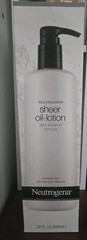 Neutrogena Body Sheer Oil Lotion For Dry Skin Light Sesame Formula 32 oz Jumbo
