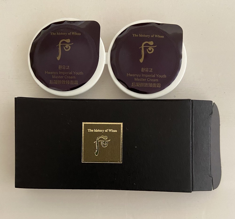 The history of Whoo Hwanyugo Imperial Youth Cream 0.6ml x 10pcs/5 Box .