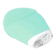 Household Electric Facial Cleanser, Battery Silicone Waterproof Face Washer