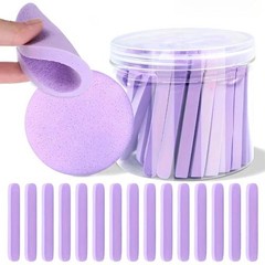Compress Face Wash Puff Storage Box Facial Cleansing Sponge Round