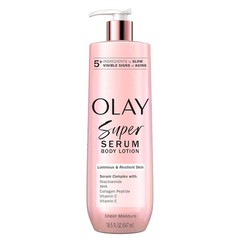 Olay Super Serum Hand & Body Lotion for Dry Skin, 24hr Long Lasting Hydration, 5