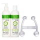 Alyssa Ashley Biolab Aloe Vera & Bamboo Body Lotion + Shower Gel + Massager