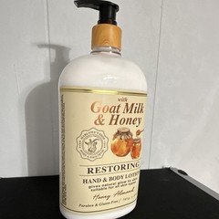Marlowe&rsquo;s Shop Goat Milk & Honey Hand & Body Lotion Honey Almond 27 oz Pump