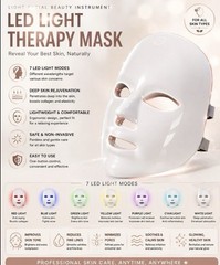 Regenalight LED Light Therapy Mask Anti-Aging Anti-Acne Multi-Color