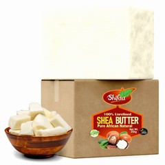 100% Ghana Unrefined Raw African Natural Shea Butter (Shifaa)Golden Smooth 250g