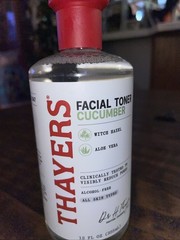 Thayers Facial Toner Witch Hazel Aloe Vera Formula~ Cucumber~ 12 fl oz