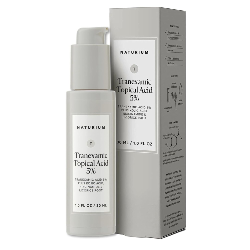 Naturium Tranexamic Topical Acid 5%, Face & Skin Care, with Kojic Acid, Niacinam
