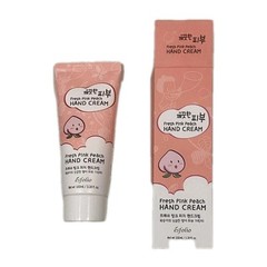 Esfolio Pink Peach Hand Cream Lotion Korean Skin Care 3.53 Oz 100 G