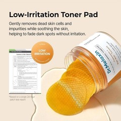 NEW Dr. Melaxin TX Kojic Acid Turmeric Toner Pads 70 Sheets K-Beauty
