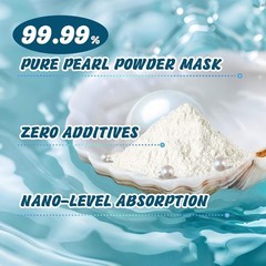 EquSym 100% Natural Pearl Powder for Skin – 5.29oz Pure Freshwater Pearl Powder