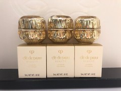 3X Cle de Peau Beaute La Creme Travel Size 5ml x 3 = 15ml TOTAL NEW