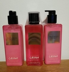 Set of 3 – Victoria&rsquo;s Secret Crush Fragrance Mist & Body Lotion 8.4 fl oz