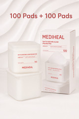 MEDIHEAL Phyto Enzyme Peeling Pad 100 Pads + 100 Pads Refill K-Beauty