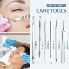 Professional Blackhead Remover and Comedone Extractor Tool Kit