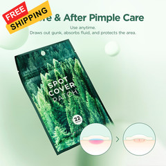 SKIN1004 Tea Trica Spot Cover Patch, Patches 1 Pack (22EA), Multicolor