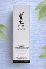 YSL Pure Shots Clean Reboot Mousse Cleanser Foam Face Wash 4.2 fl oz / 125 ml