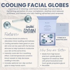 Norwex Cooling Facial Globes – Limited Edition – New in box