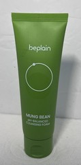Beplain Mung Bean pH-Balanced Cleansing Foam 160ml (5.4oz) Green