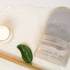 BODY SCRUB Salt Scrub (Carribean Mist) LUXURY Deja Vu