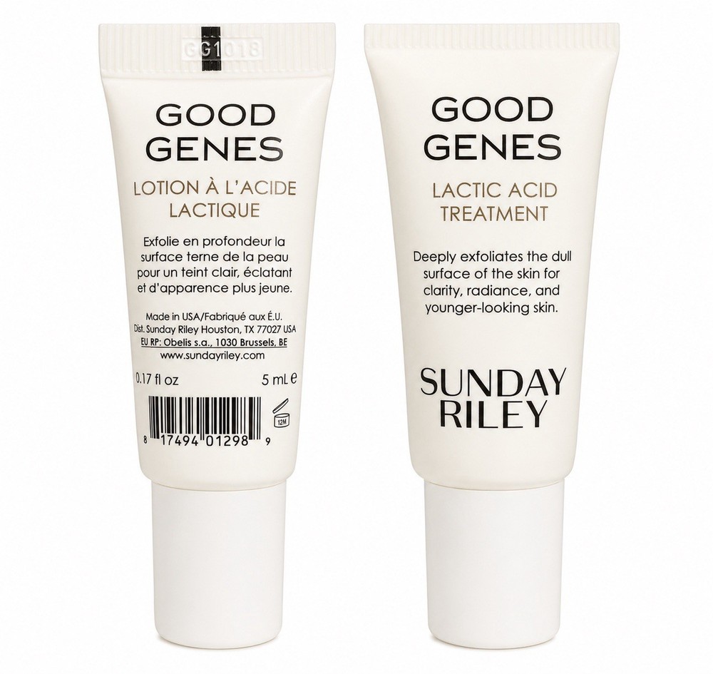 Sunday Riley Good Genes Lactic Acid Treatment Serum Minis 5ml/0.17oz NEW X 2