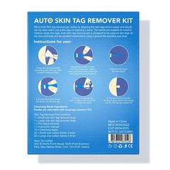 2in1 Skin Tag Remover Kit Micro Device Safe Removal 2-8 mm Painless Tool