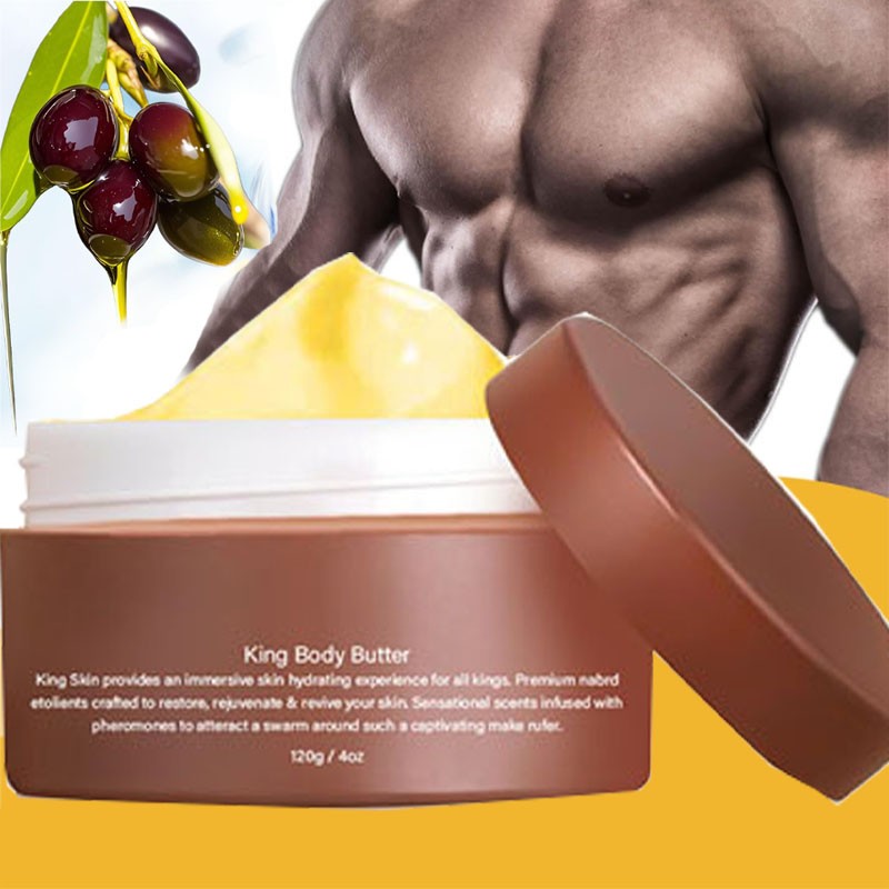 King Organic Gentlemen Body Crowned Butter Cologne Moisturizer for New-US