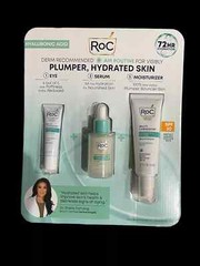 RoC Multi Correction Hydrate + Plump Eye Cream, Serum, Moisturizer W Sunscreen