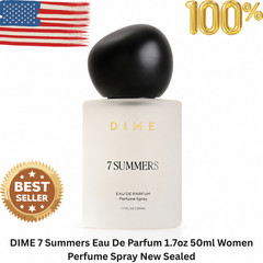 DIME 7 Summers Eau De Parfum 1.7oz 50ml Women Perfume Spray New Sealed