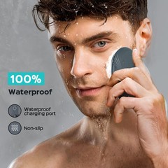 COSLUS FBS01 Facial Cleansing Brush Face 2.77 x 4.19 x 1.02 Inch, Grey