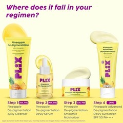 PLIX – THE PLANT FIX Pineapple Depigmentation Regime Kit Bright & Even Skin