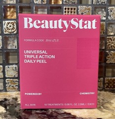 Beauty Stat, Universal Triple Action Daily Peel, 10 Treatments, New in Box