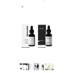 Minimalist 2% Salicylic Acid Face Serum for Acne Blackheads & Pores 30ml 1oz NEW