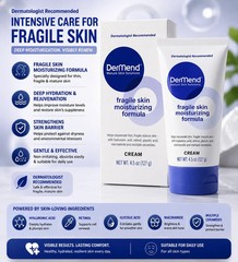 DerMend Fragile Skin Moisturizing Formula Cream 4.5 Oz. – Free Shipping