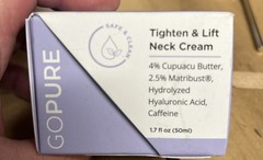 GOPURE Neck Cream – Tighten & Lift Firming Neck Cream NEW & Sealed 1.7oz