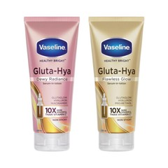 Vaseline Gluta-Hya Flawless Glow, 200Ml + Gluta-Hya Dewy Radiance, 200Ml Lotion