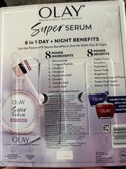 NEW Olay Super Serum Day + Night 8-in-1 2 x 25mL (50mL Total) Niacinamide Duo