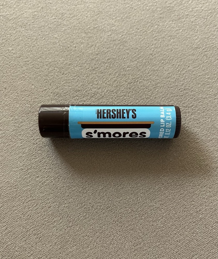 0.12 Oz. Hershey’s S’mores Flavored Lip Balm By Taste Beauty, Brand New & Sealed