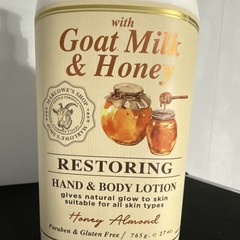 Marlowe&rsquo;s Shop Goat Milk & Honey Hand & Body Lotion Honey Almond 27 oz Pump