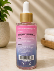Global Beauty Care Rose Quartz Shimmering Facial Serum Glowing 1.7 fl oz