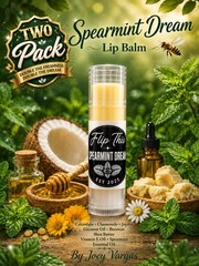 Homemade Organic Lavender Dream Kit Spearmint Lip Balm Hand Cream & Lavender…