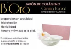 B’Oro Crema Facial 39g y Jabon Colageno Antiedad. Boro facial cream and Collagen