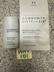 Community Sixty-Six Nourishing Rich Moisturizer 1.7oz / 50mL FULL SZ SEAL BOX