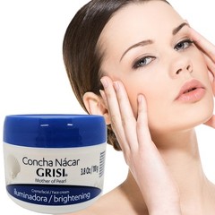 Grisi Concha Nacar Brightenin Cream. Brightens & Moisturizes. 3.8 oz. Pack of 2